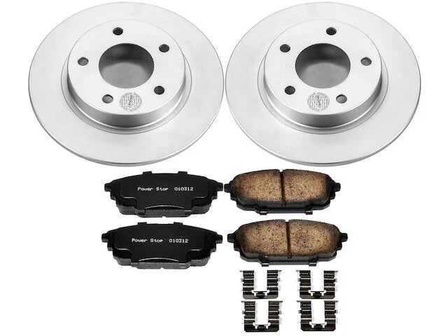 Rear Brake Pad and Rotor Kit for Mazda Protege5 (2002–2003) VH731TY