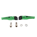 2X Green Passenger Footrest for Ducati Panigale 1098 1198 1199 1299 959 899