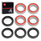 2X Front Wheel Bearing Seal Kits for Yamaha Grizzly 350 400 450 (2007–2008)