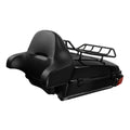 Chopped Trunk Pad Luggage Rack Light for Harley Touring Road Glide (2014–2026)