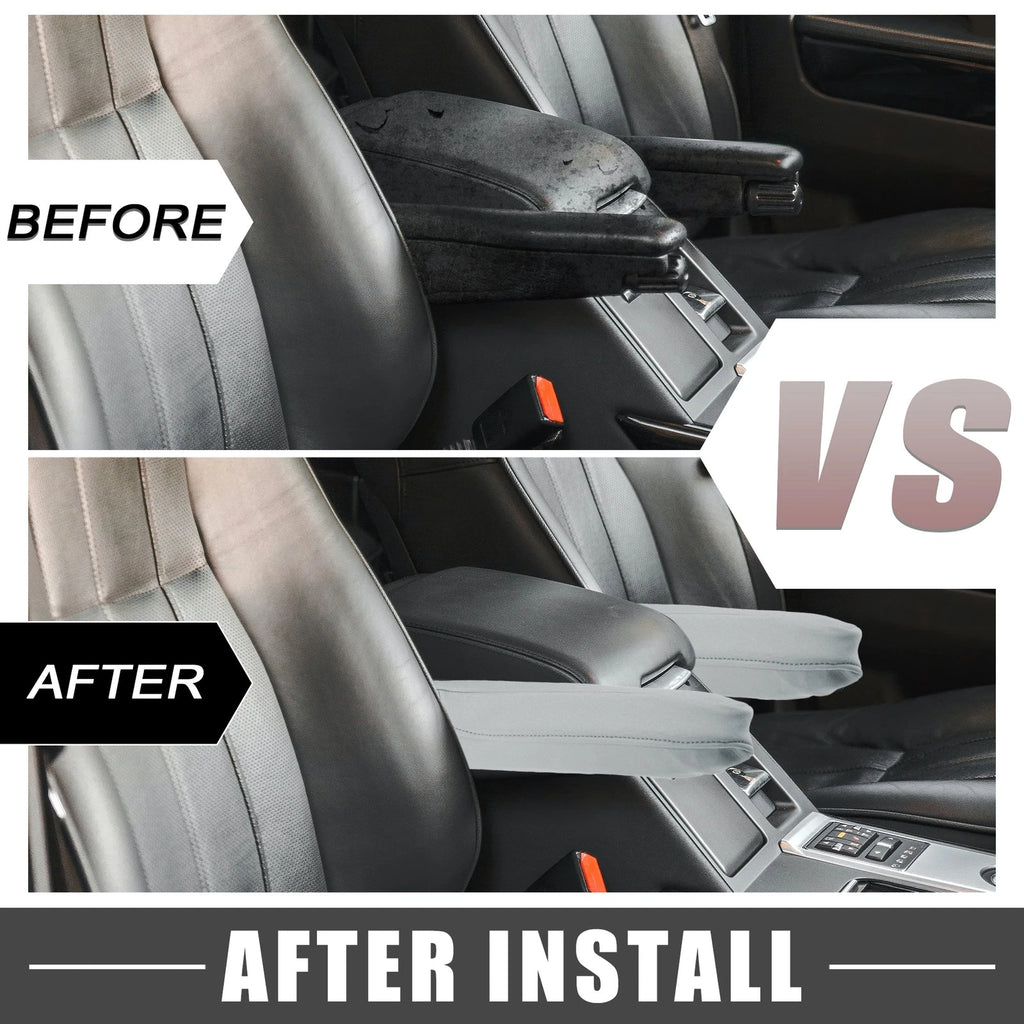 1 Pair Armrest Covers for Honda Odyssey (2000–2011) Gray