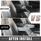 1 Pair Armrest Covers for Honda Odyssey (2000–2011) Gray