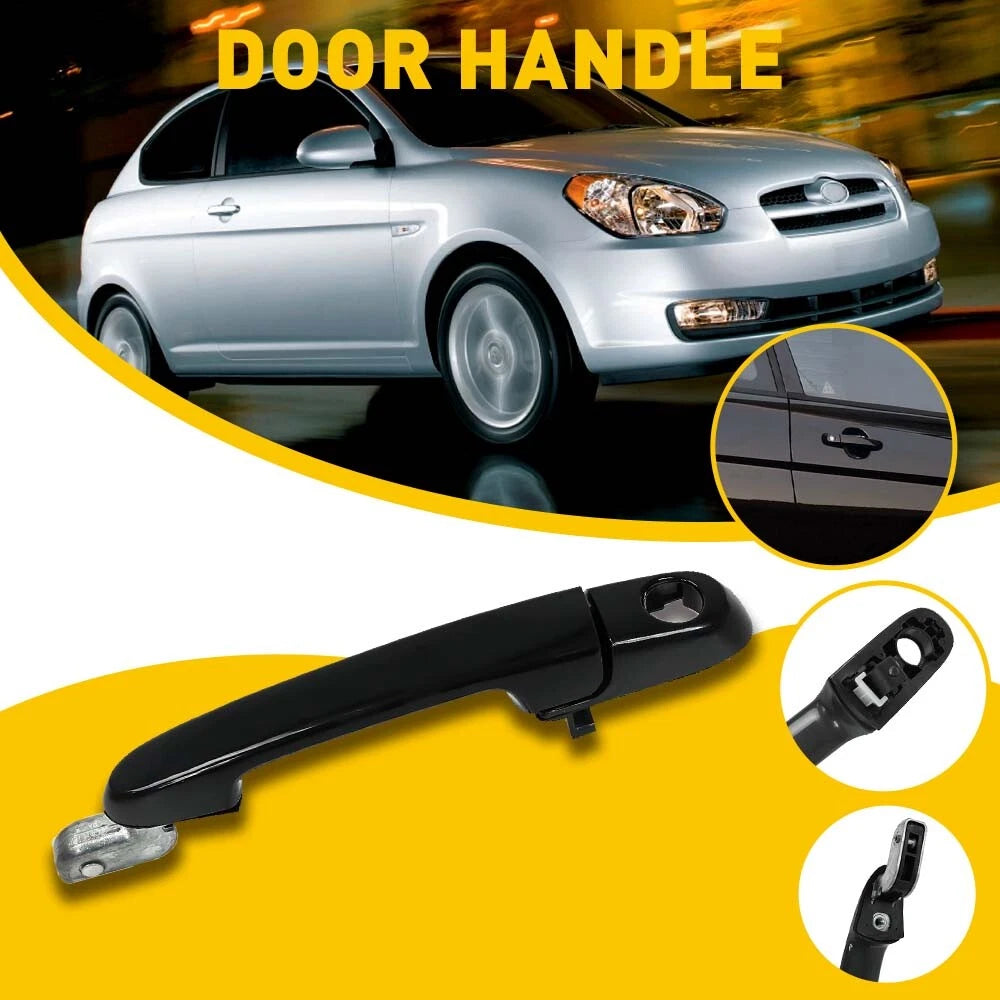 Outside Door Handle for Hyundai Accent (2006–2011) - Primed Black