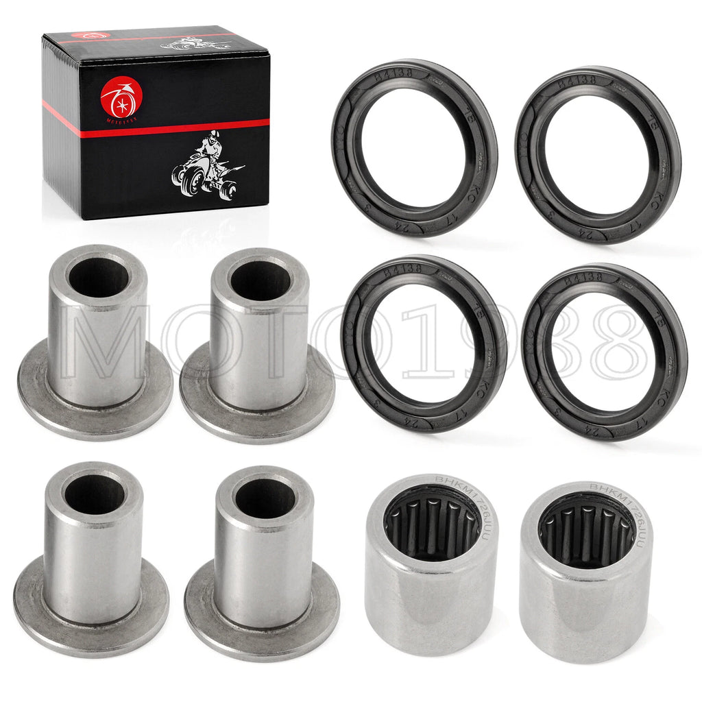 Front Upper A-Arm Bushing & Shaft Kit for Suzuki Quadsport LT-Z400 (2003-2014)