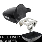 King Trunk Pad Solo Mount Rack for Harley Road Glide (2014–2026)