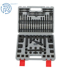 Set of 52 T-Slot 3/8"-16 Stud Thread Hold Down Clamping Kit