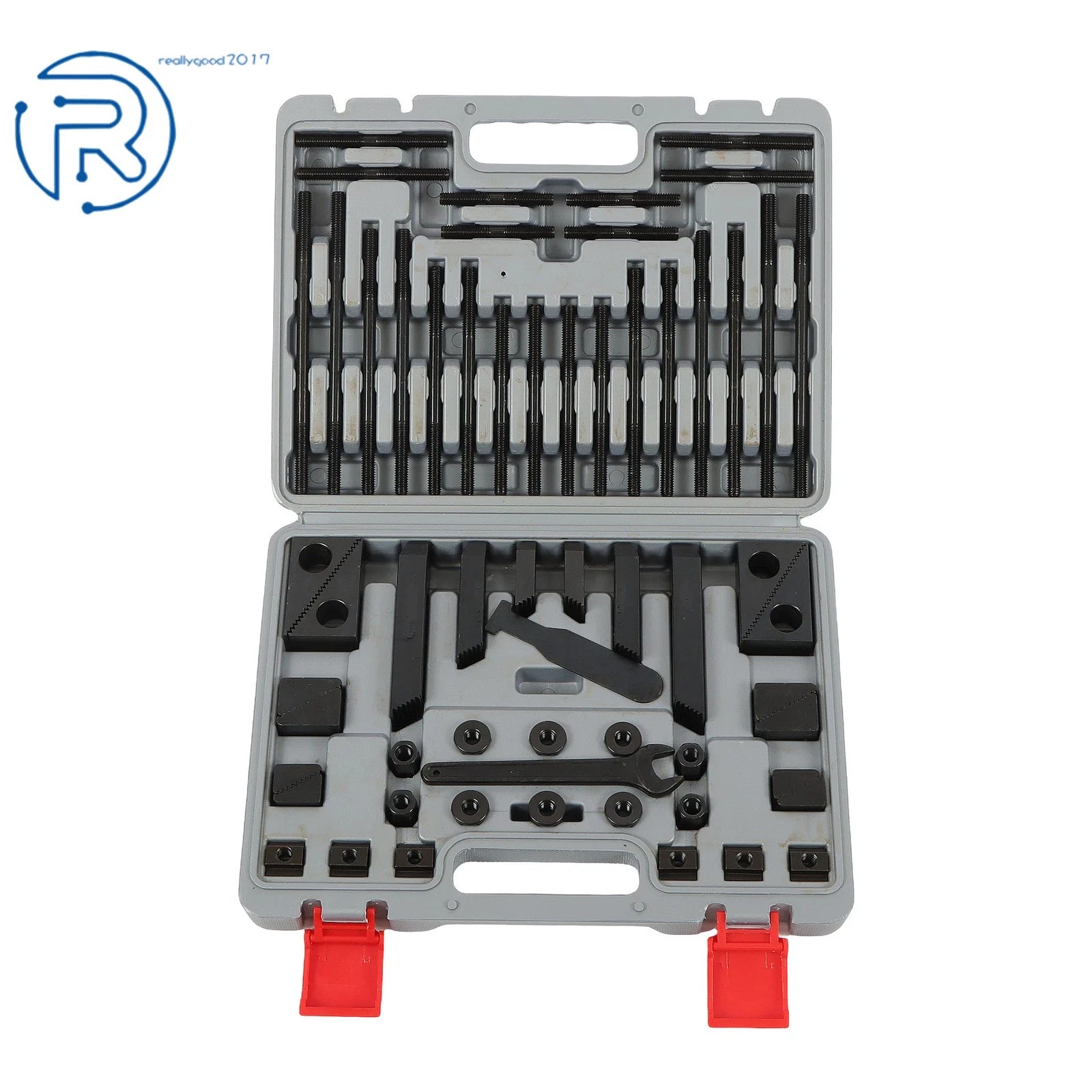 Set of 52 T-Slot 3/8"-16 Stud Thread Hold Down Clamping Kit