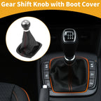 6 Speed Gear Shift Knob with Cover for VW Passat (2005–2010)