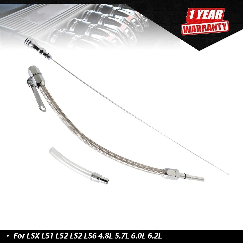Flexible Stainless Oil Dipstick for LSX LS1 LS2 LS6 (2000â2023)