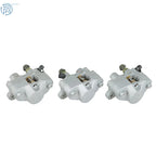 3X Brake Calipers with Pads for Arctic Cat 375 2x4/4x4 (2002)