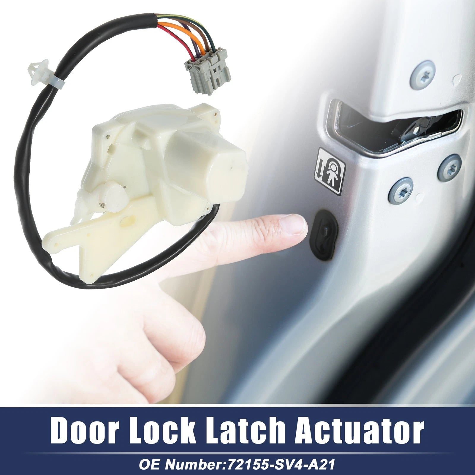 Front Left Door Lock Latch Actuator 72155-SV4-A21 for Honda Accord (1994–1997)