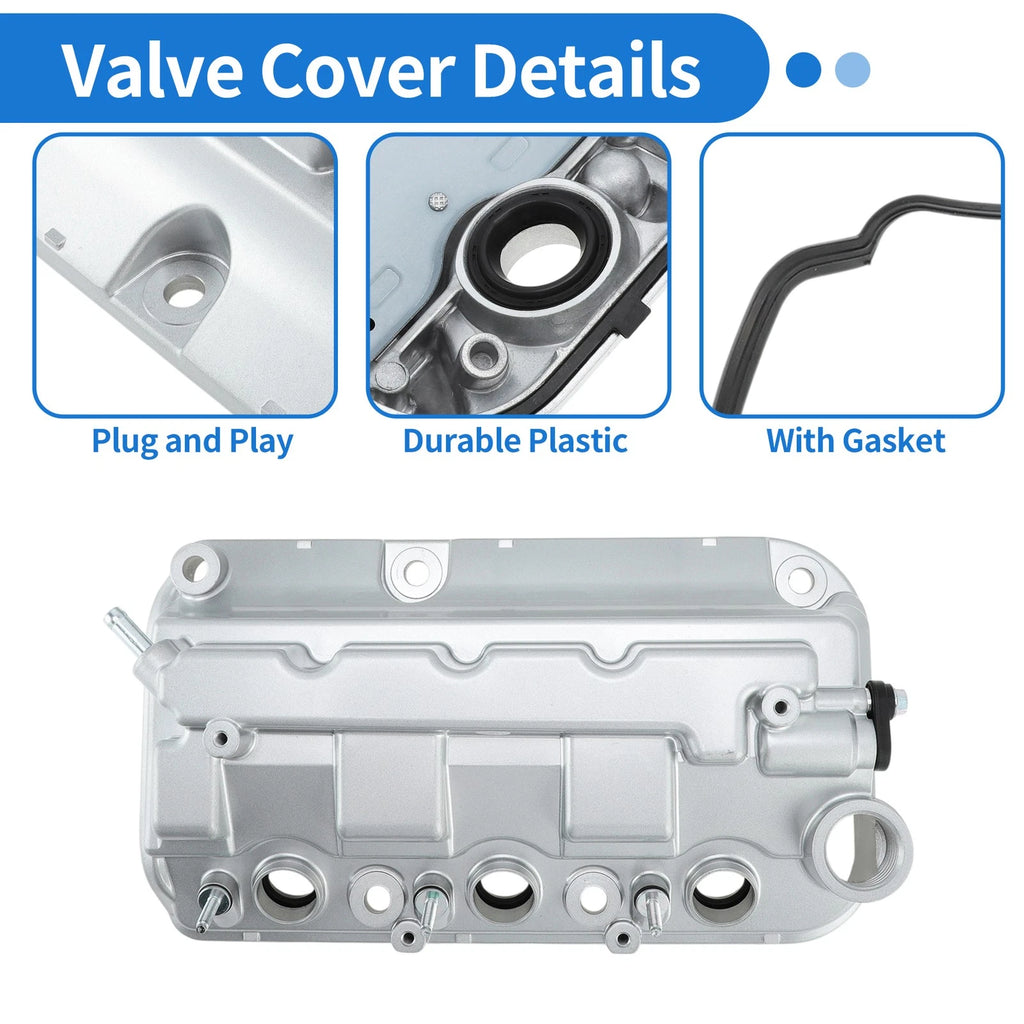 Engine Valve Cover for Honda Accord 3.5L V6 (2008–2012) 12310R70A00 12320R70A00