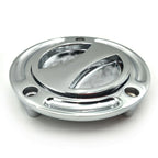 Chrome Keyless Gas Cap for Yamaha YZF R6 (All Years)