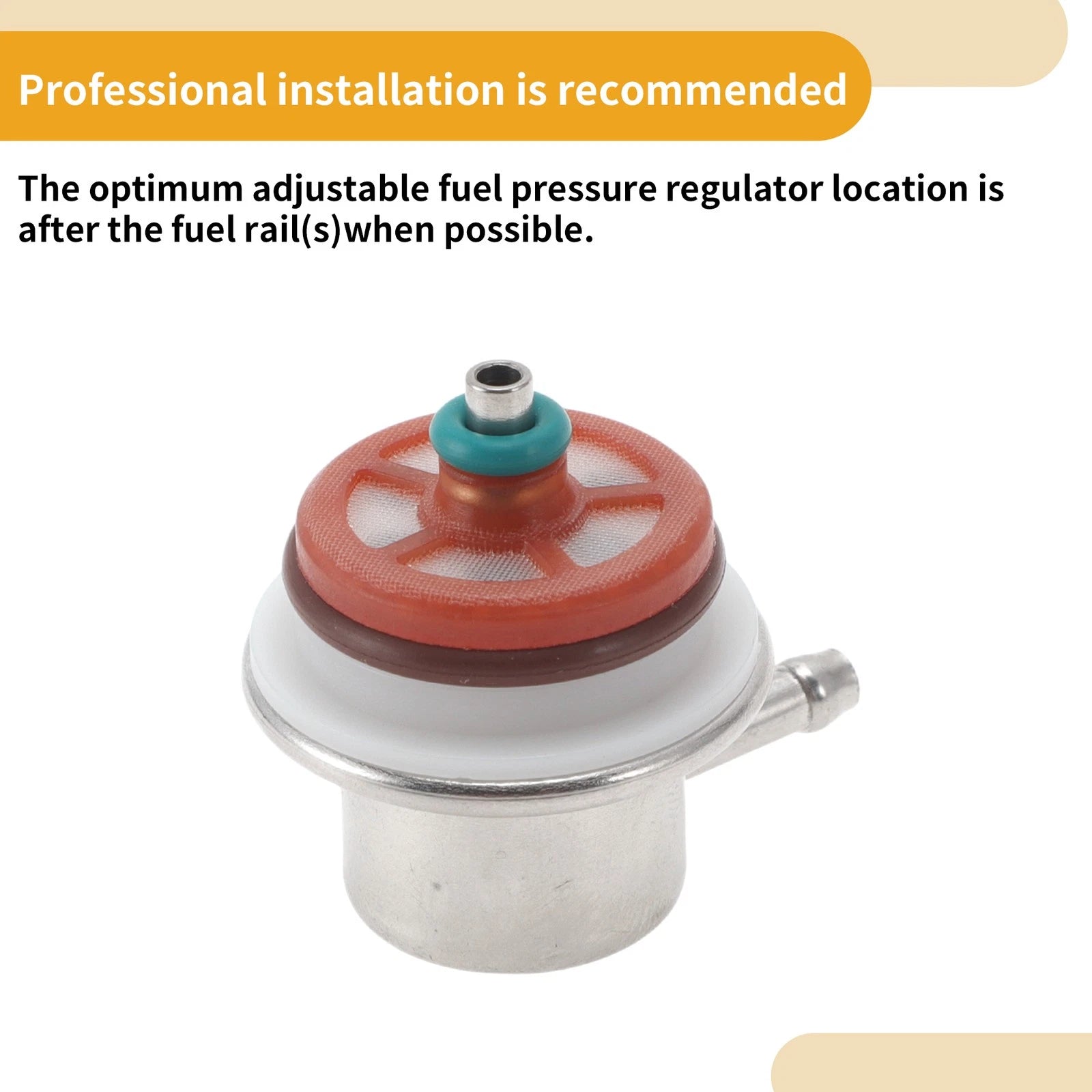 Fuel Pressure Regulator for Chevrolet Silverado 1500 (2005–2006) No. 2173073 20-70 Psi