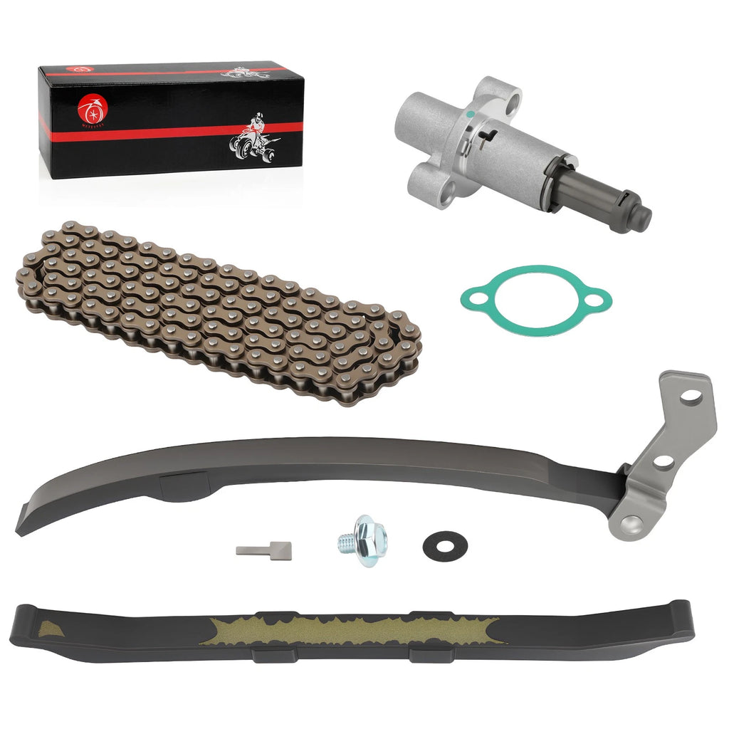 Cam Timing Chain Kit + Tensioner + Guides for Yamaha TT 225 (1986–1987, 1999)