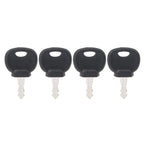 4X Ignition Key 14607 14707 for Bomag Dynapac Terex Vibromax NH