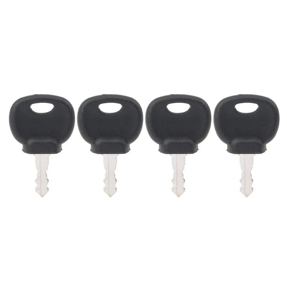 4X Ignition Key 14607 14707 for Bomag Dynapac Terex Vibromax NH