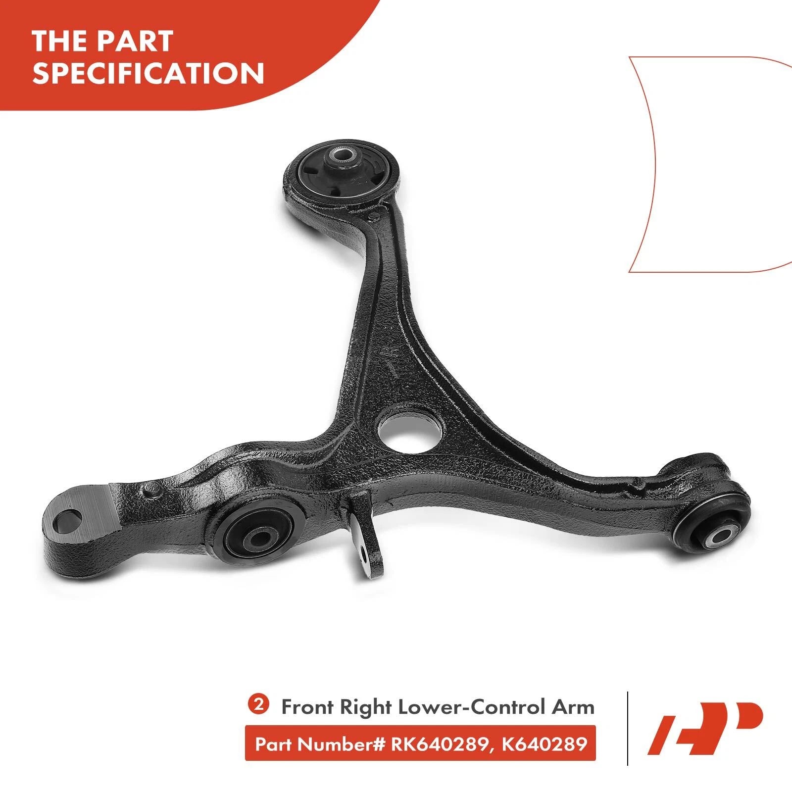 6X Control Arm & Ball Joint for Honda Accord (2003–2007) Acura