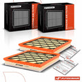 2X Engine Air Filter for Chevrolet Cruze (2011–2015) & Buick Verano (2013)