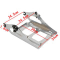 2X Luggage Mount Rack with 4 Docking Kit for Harley Electra Glide (2014–2023)