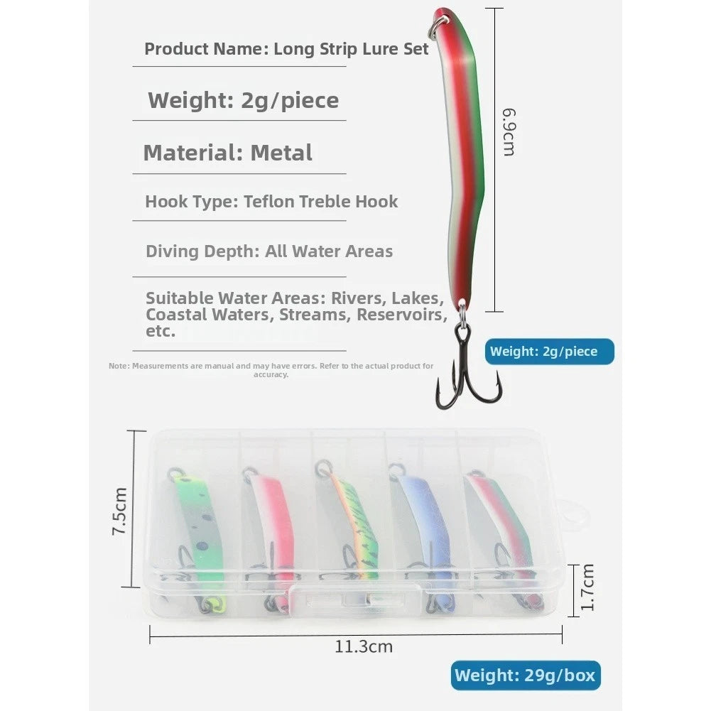 Swimbait Spinner Lures for Freshwater Fishing (Metal Construction)