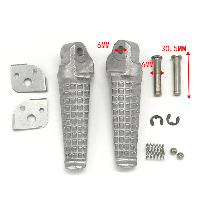 Rear Footrest Pegs for Suzuki TL1000 GSF600 GSXR600 GSXR1000 (1997–2008)