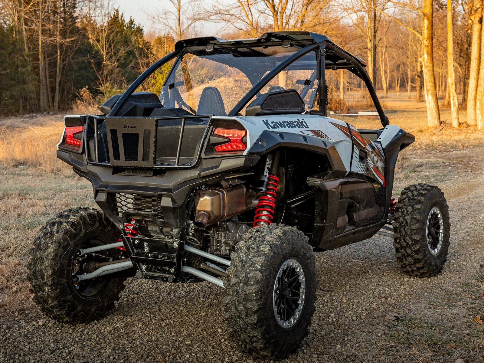 SuperATV Rear Windshield for Kawasaki Teryx KRX 1000 (2020–2023)