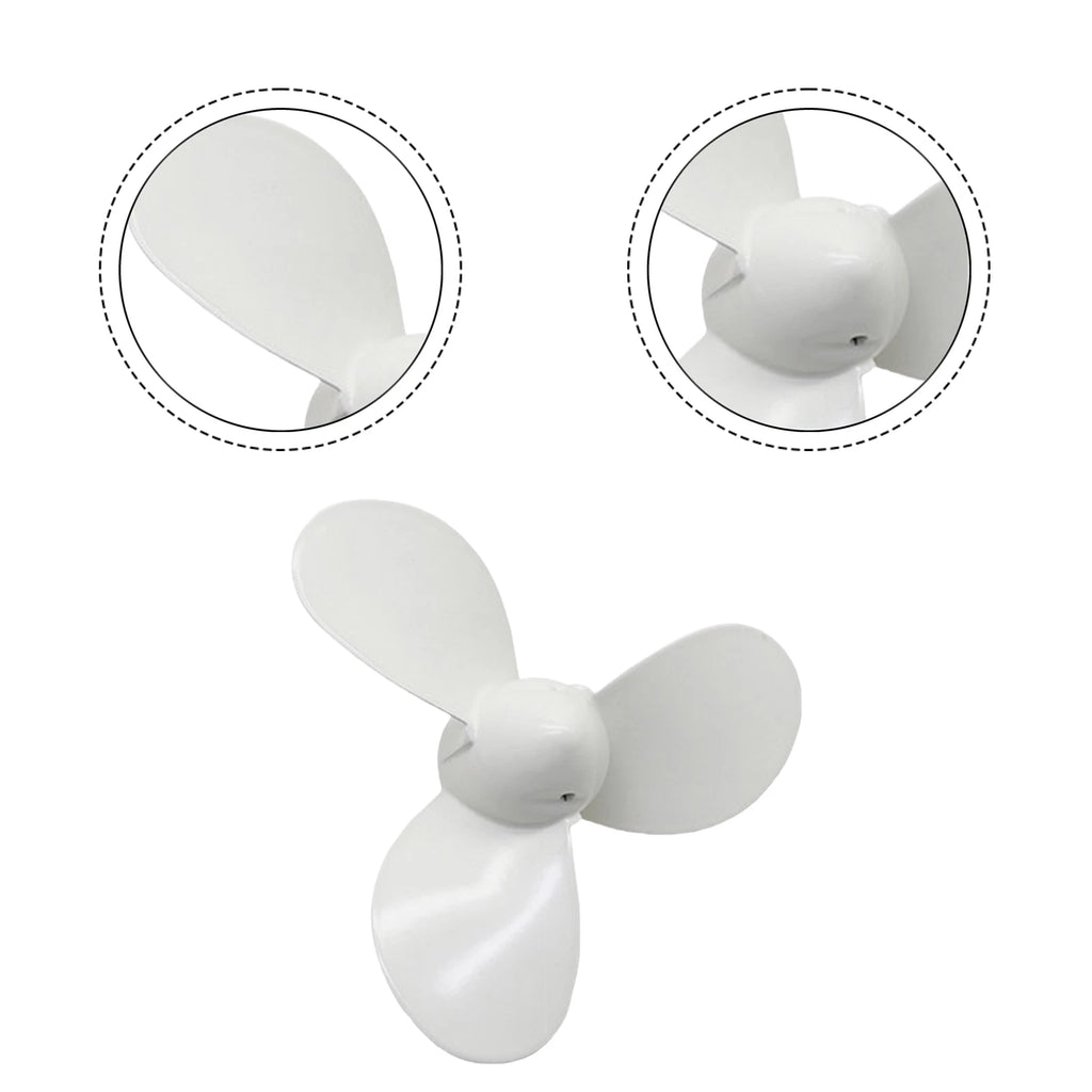 Marine Grade Aluminum Propeller for 2.0 HP Outboard Motor
