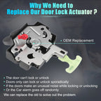 Rear Liftgate Door Lock Actuator Motor for Toyota Yaris (2007–2016) No.6461052100
