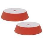Set of 2 Foam Pad Medium Buffing Sponge Pads for 3" Backing Plate Polisher