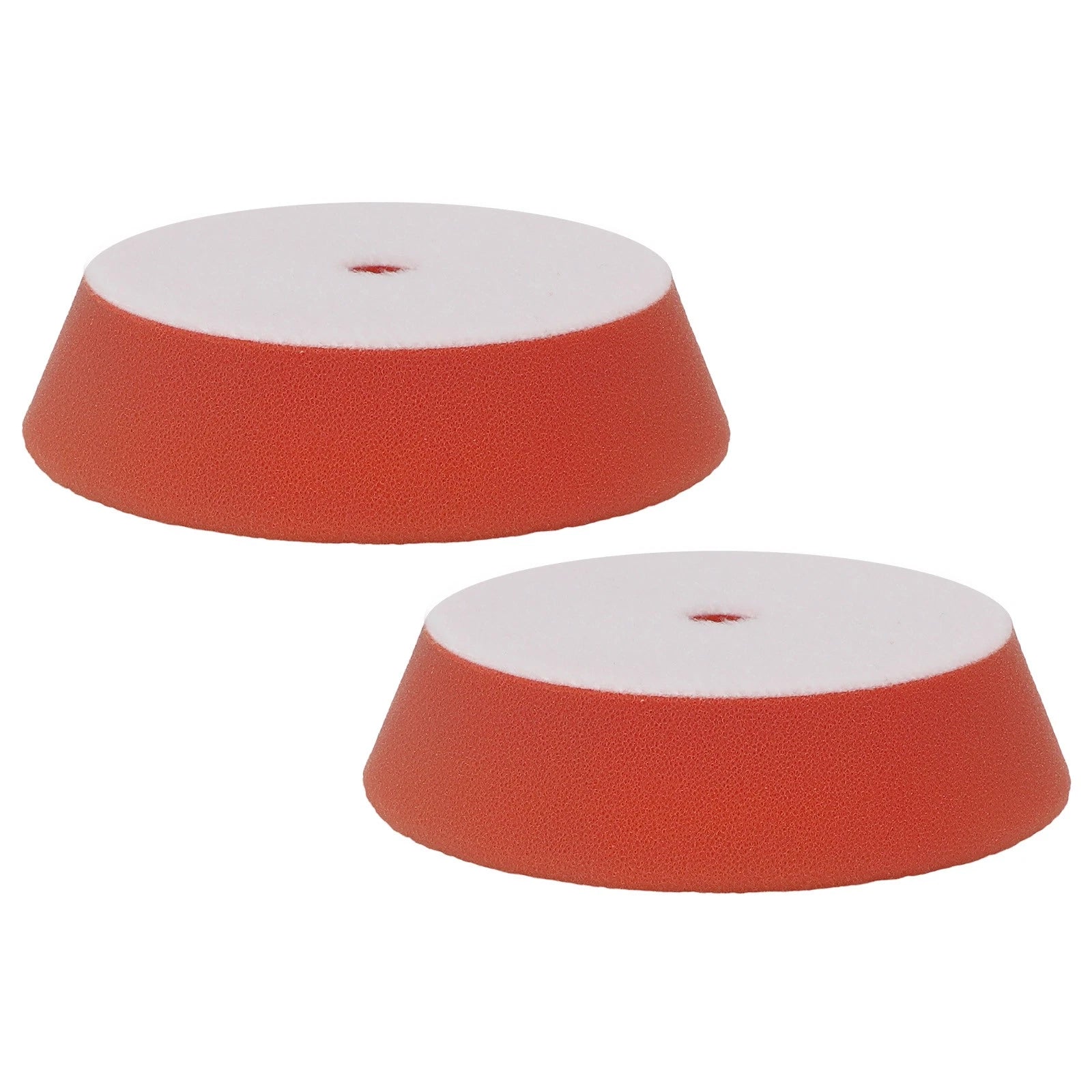 Set of 2 Foam Pad Medium Buffing Sponge Pads for 3" Backing Plate Polisher