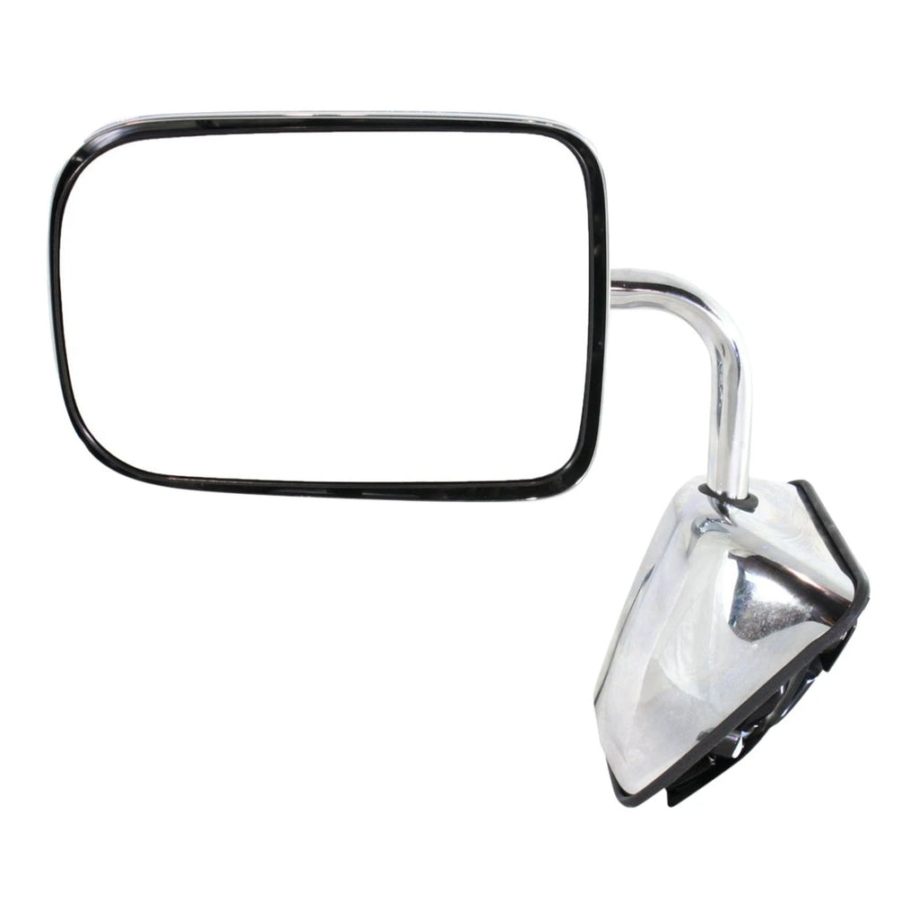 Set of 2 Power Mirrors for Dodge D250 (1988–1993) Chrome