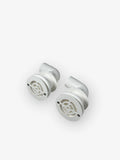 Set of 2 Th Marine TH-1592F-B 1.5in 90-Degree Barbed Thru-Hull, White
