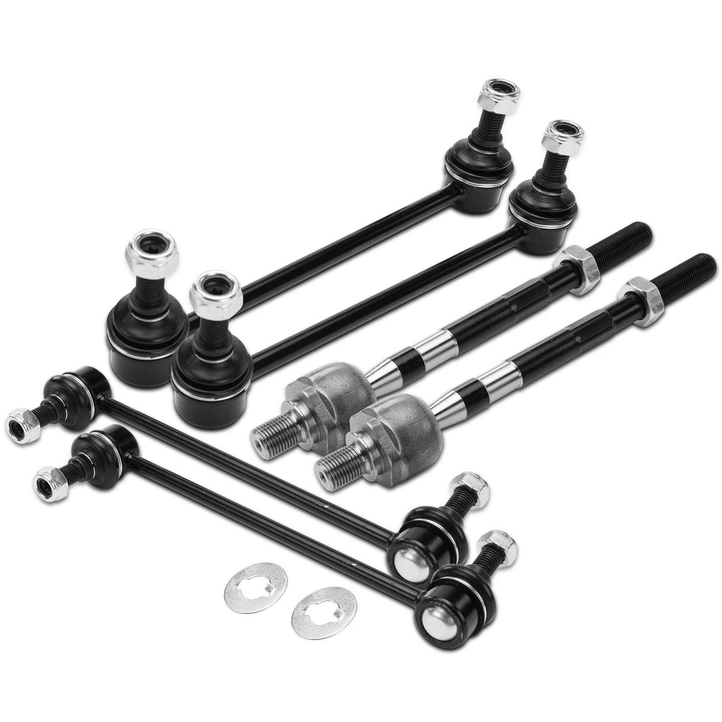 Set of 6 Sway Bar & Tie Rod Ends for Kia Sportage Hyundai Tucson