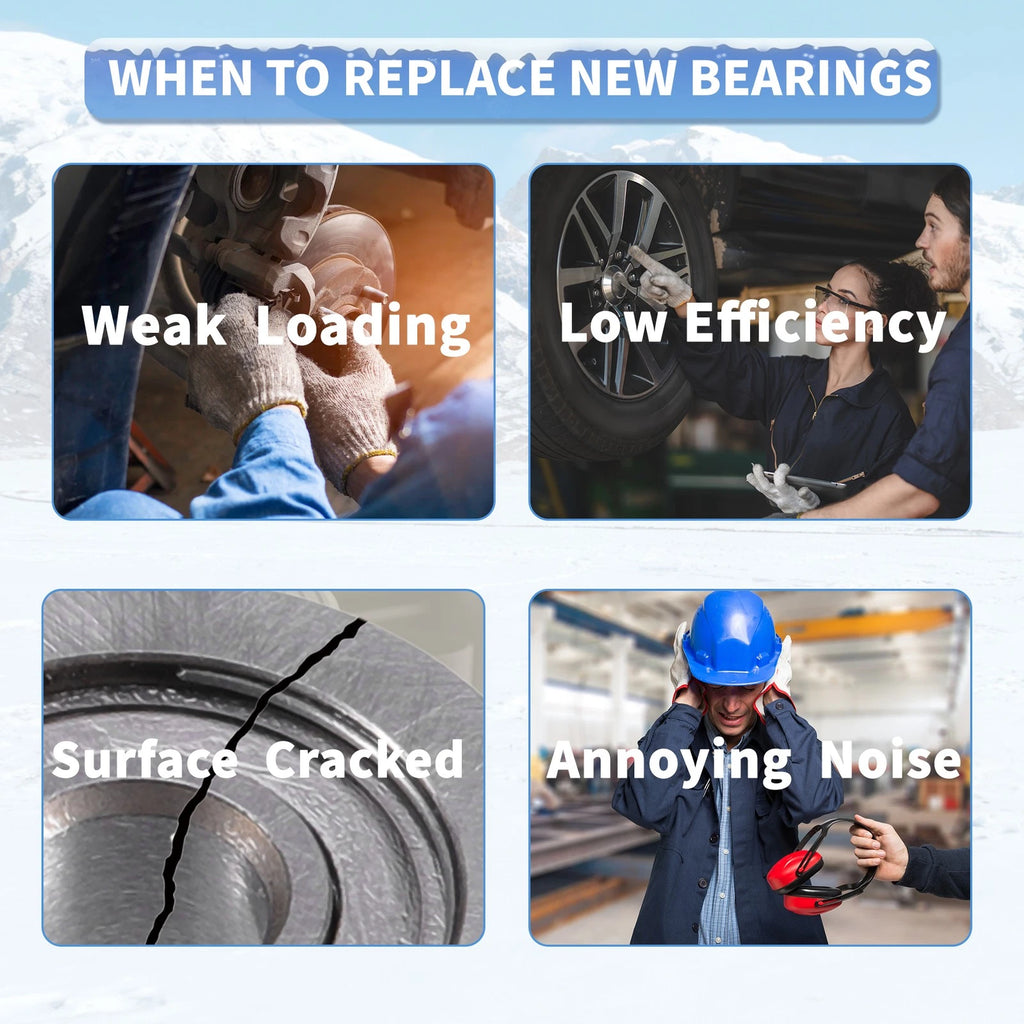6004NR2RS Deep Groove Ball Bearing for Scooter Skateboard Wheel (20x42x12mm)
