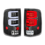 Full LED 3D C-Tube Tail Brake Light Stop Lamp for Ford F150 Lobo (2004–2008)