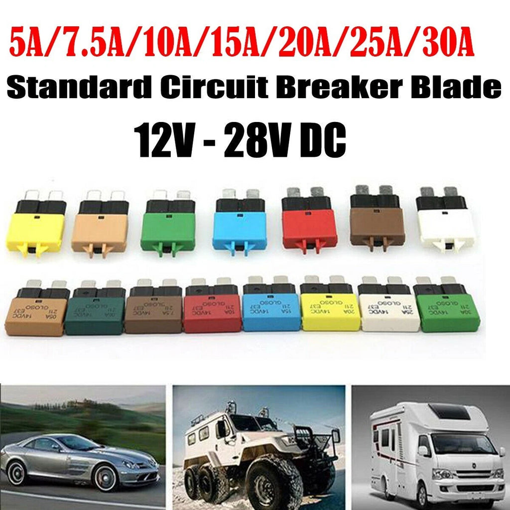 Circuit Breaker Blade Fuse for Marine 12V & 24V Applications