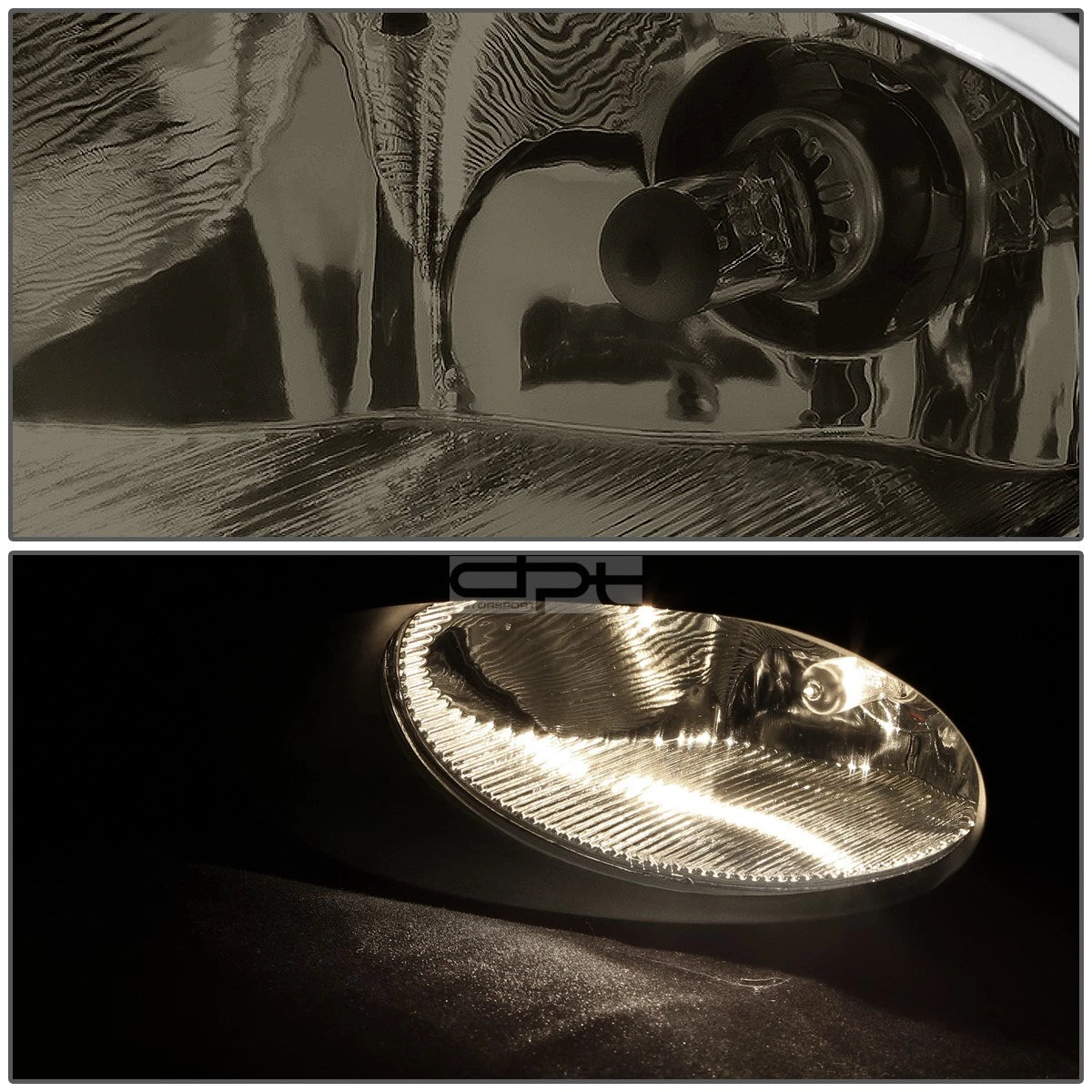 Fog Lights Pair with Switch & Wiring for Honda Civic Sedan (2012)