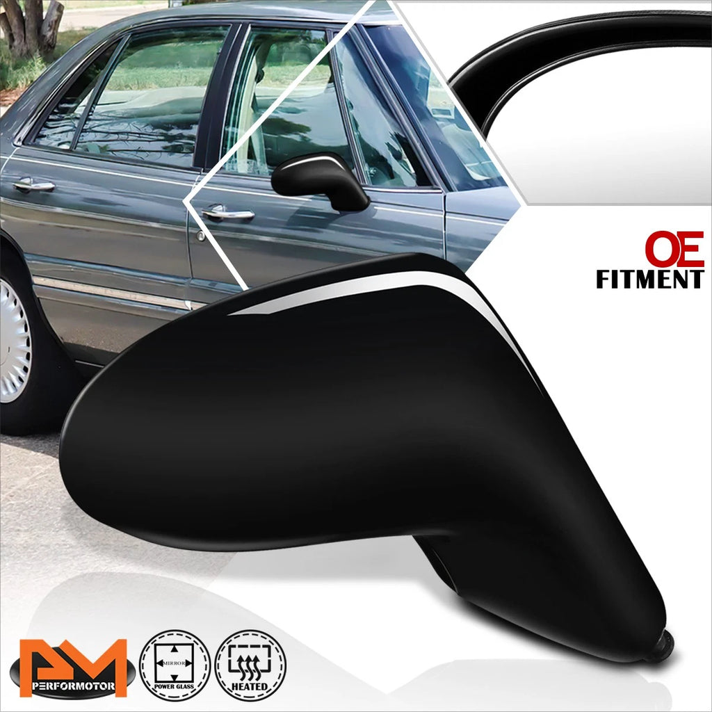 OE Style Power Heated Side Door Mirror Right for Buick LeSabre/Oldsmobile 88 (1992–1999)
