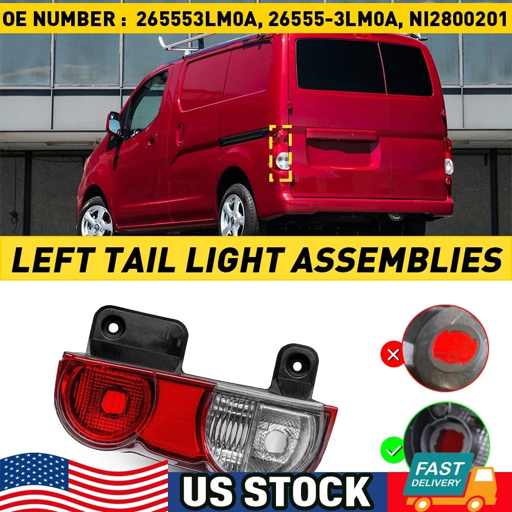 Tail Light for Nissan NV200 & Chevrolet City Express (2013–2017)