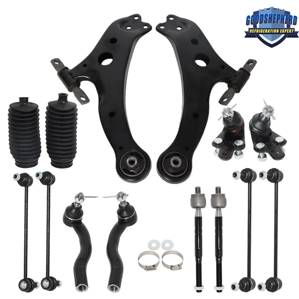 14pcs Front Lower Control Arm Tie Rods for Toyota Camry (2007–2011)