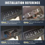 Master Driver Side Power Window Switch for Mercedes-Benz E280 (2007)