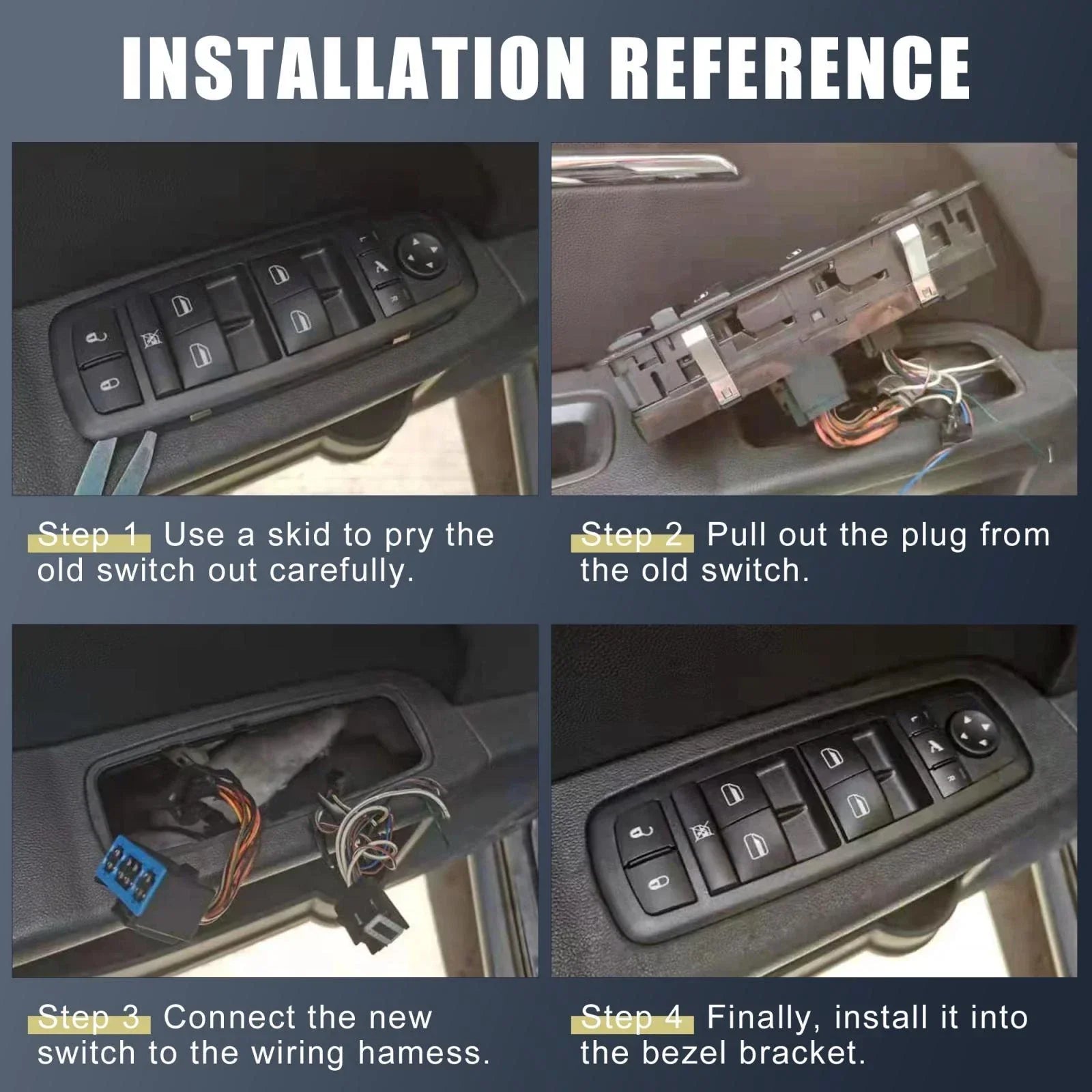 Master Driver Side Power Window Switch for Mercedes-Benz E280 (2007)