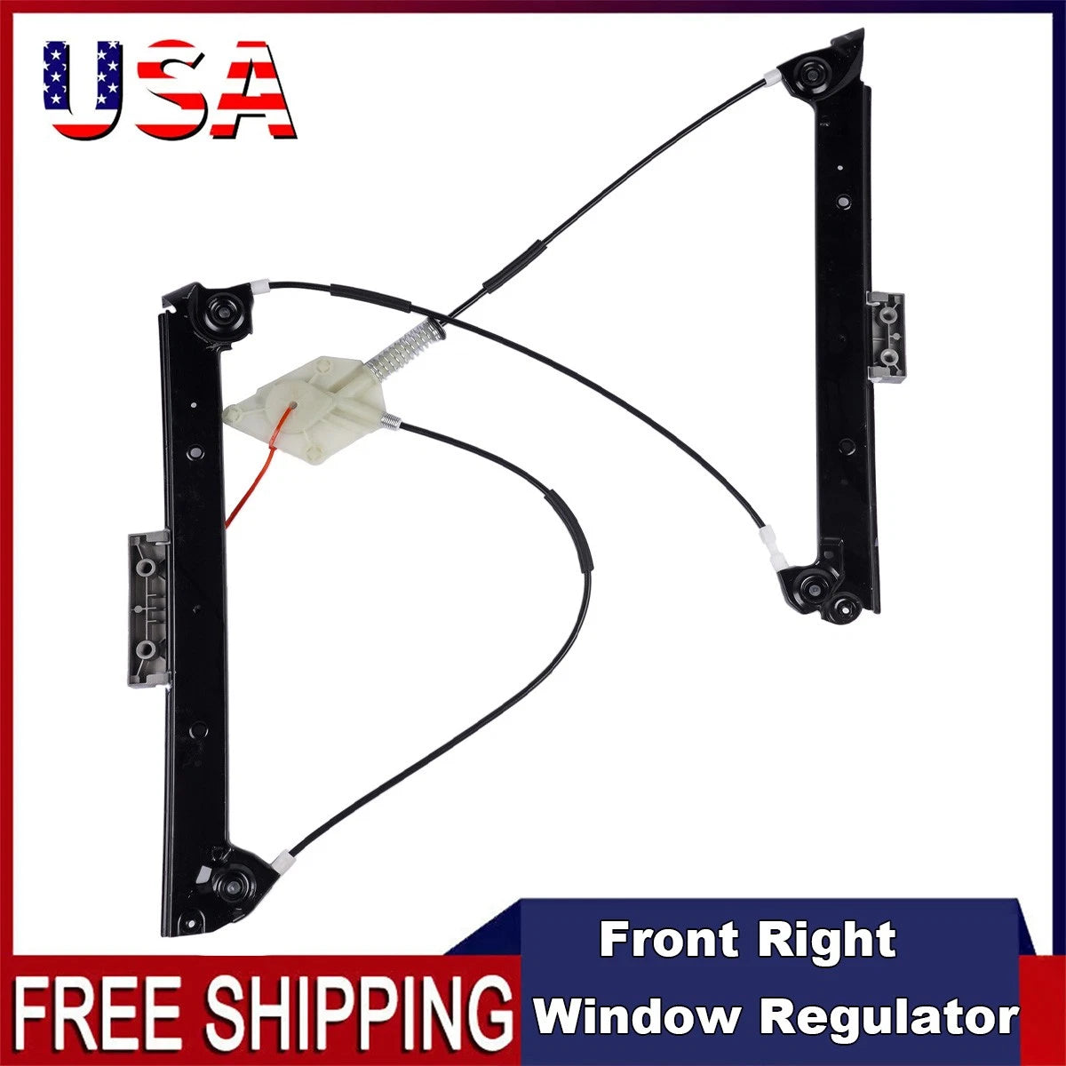 Front Right Window Regulator for Bentley Continental GT (2004–2018)
