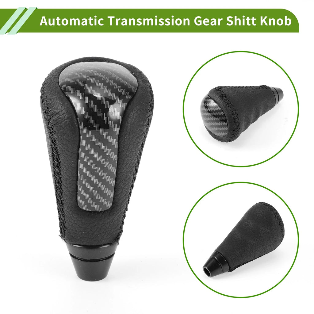 Automatic Gear Shift Knob for Lexus GS300 (2006–2011) Plastic Faux Leather Black