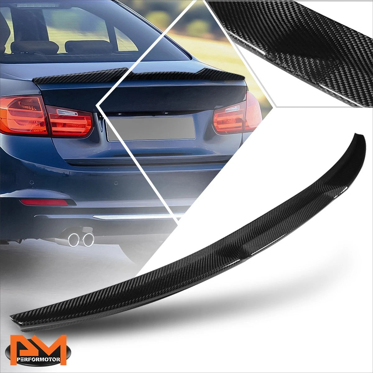 Carbon Fiber Duck Bill Spoiler for BMW 3-Series/M3 Coupe (2007–2013)