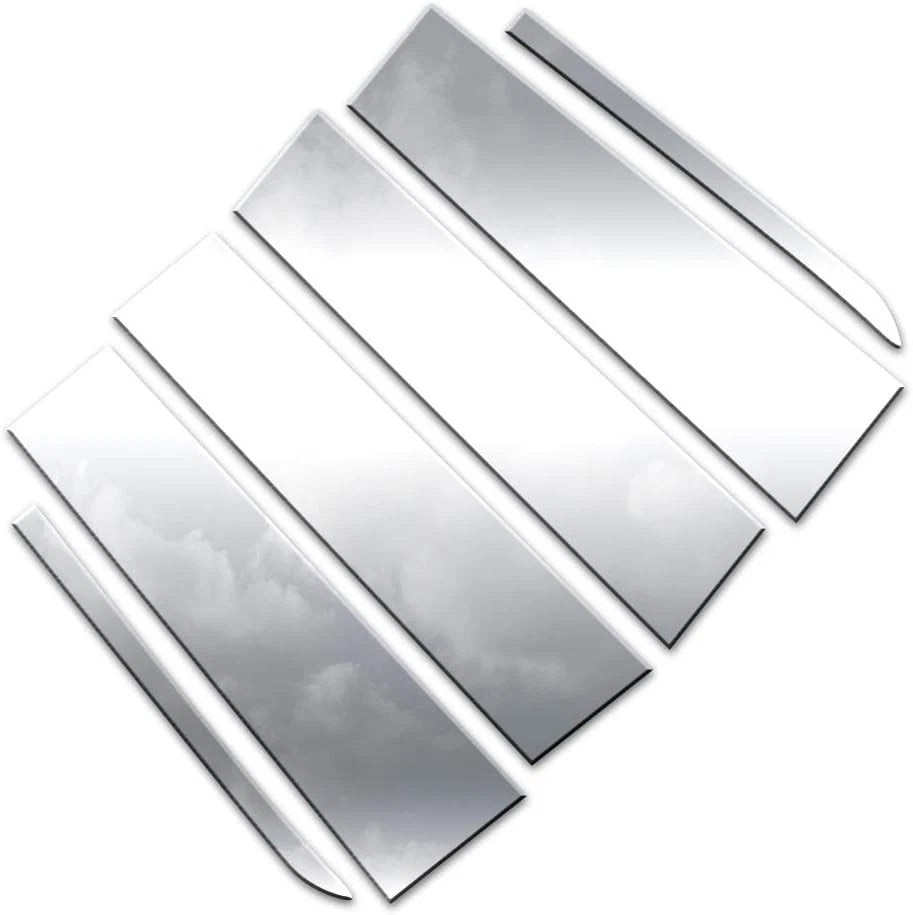 Pillar Post Trim Luxury FX Kit for 2019–2023 Chevy Silverado 1500 Double Cab