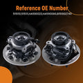 2pc Front Wheel Hub Assembly for Colorado Canyon 4WD (2004–2008) WA515110