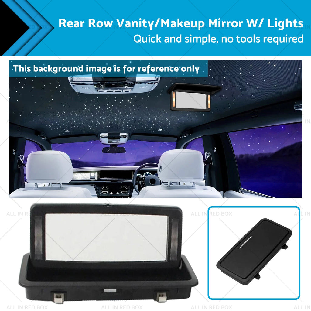 Vanity Makeup Mirror with Lights for Jaguar XJ (2010–2019)