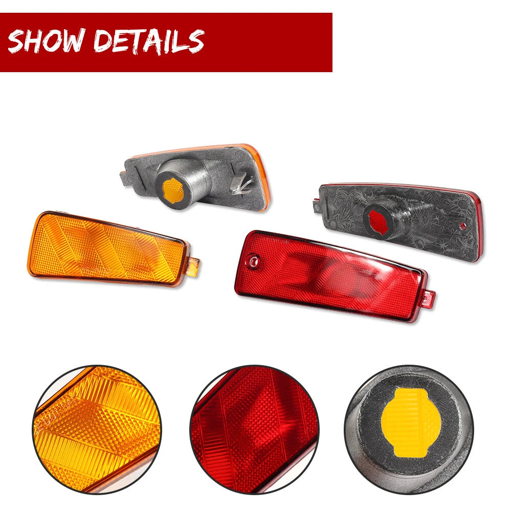 Set of 2 Side Marker Light Reflectors for Chevrolet HHR (2006–2011)